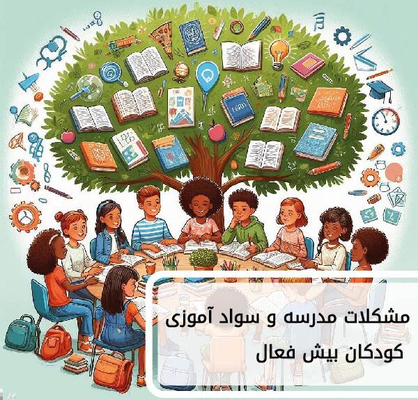 School problems literacy hyperactive children